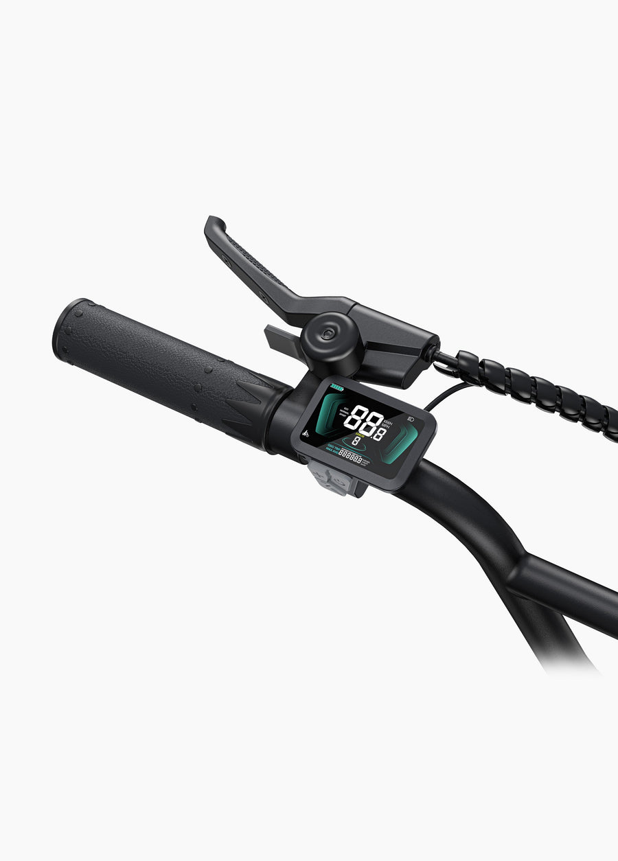 ENGWE L20 Boost LCD display and handlebar controls
