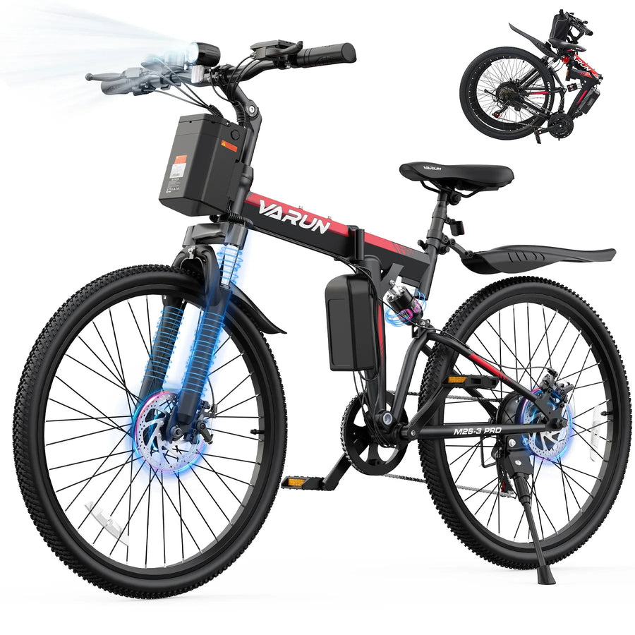 VARUN M26-3 Pro folding electric bike