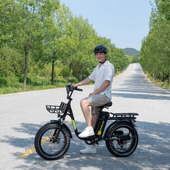 KOOLUX X7 electric fat bike lifestyle image