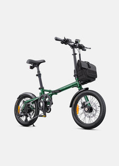 ENGWE Zip folding e-bike suspension and frame detail