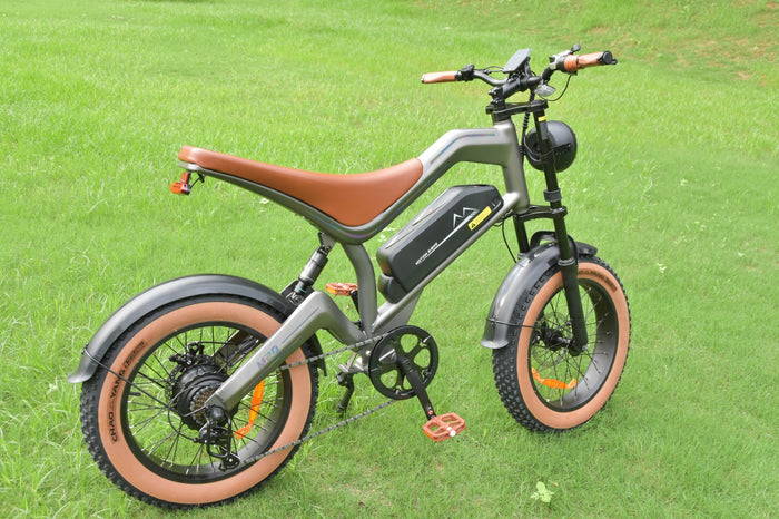 ZONVEER M20 2.0 Fat Tyre Electric Bike – 250W, 48V 18.2Ah